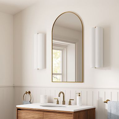stienstrajoure Set of 2 Arched Wall Mirrors