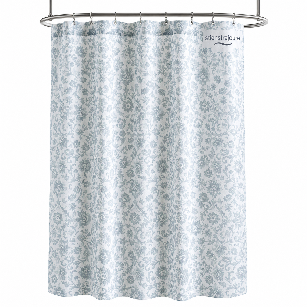 stienstrajoure Floral Pattern Shower Curtain