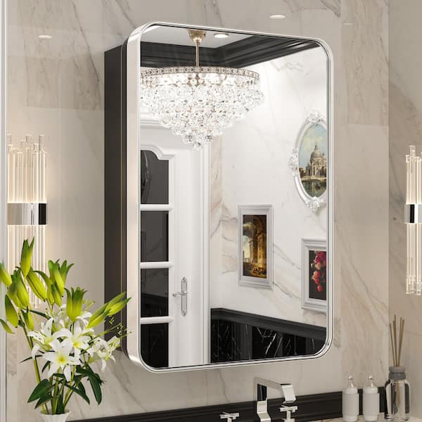 stienstrajoure Rectangular Bathroom Mirror Cabinet